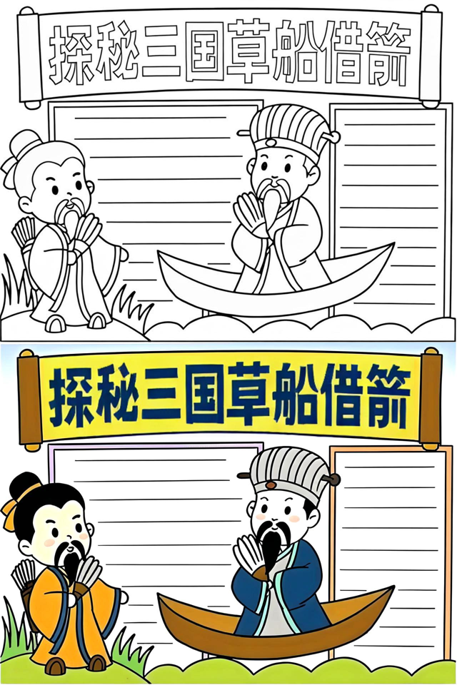 三國演義草船借箭主要內容