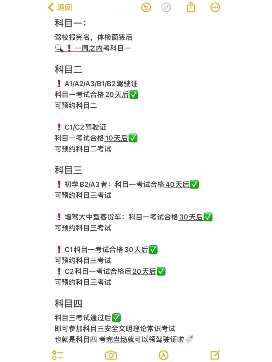 考駕照需要多久啊