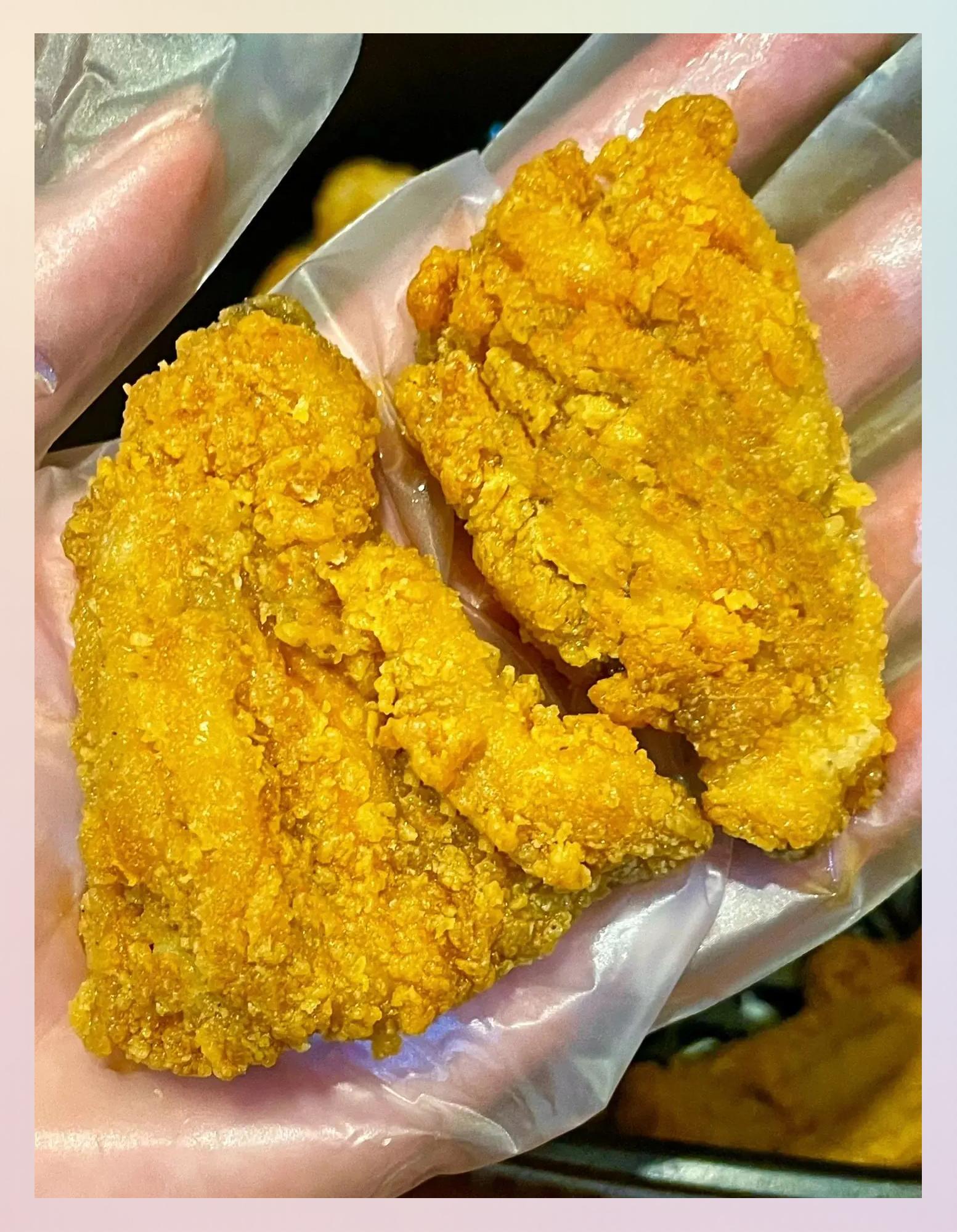 酥脆多汁 自制炸雞塊