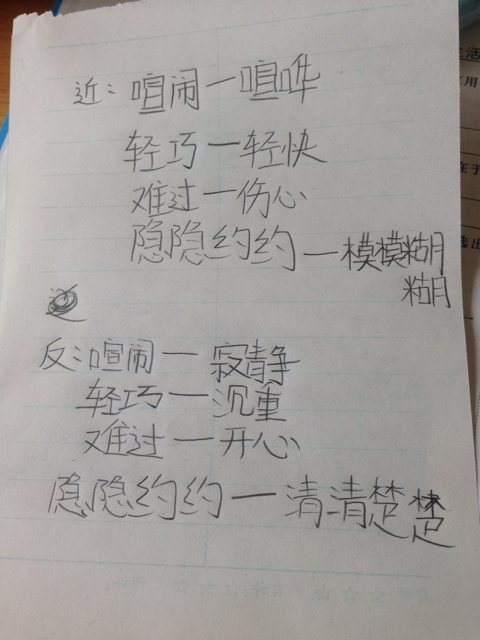 復雜的反義詞是什么 標準答案
