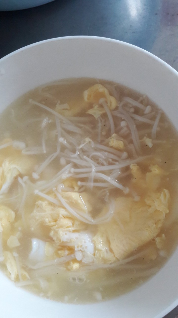 金針菇雞蛋湯怎么做