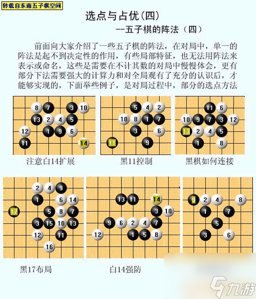 五子棋布局技巧原版內頁干凈