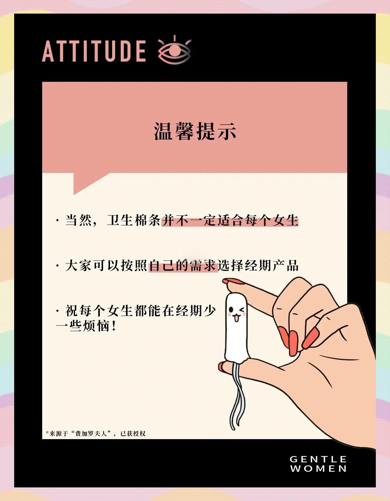 衛生棉條使用教程