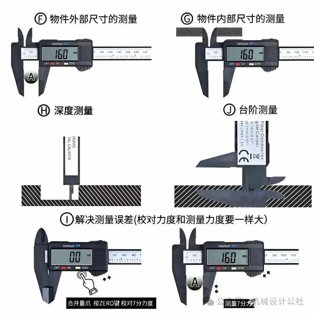 普通游標卡尺的讀數方法