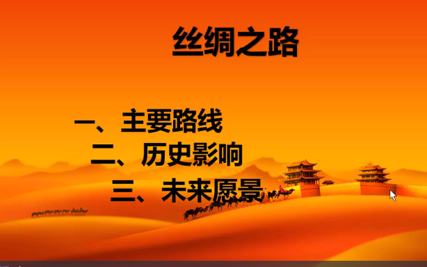 絲綢之路的介紹