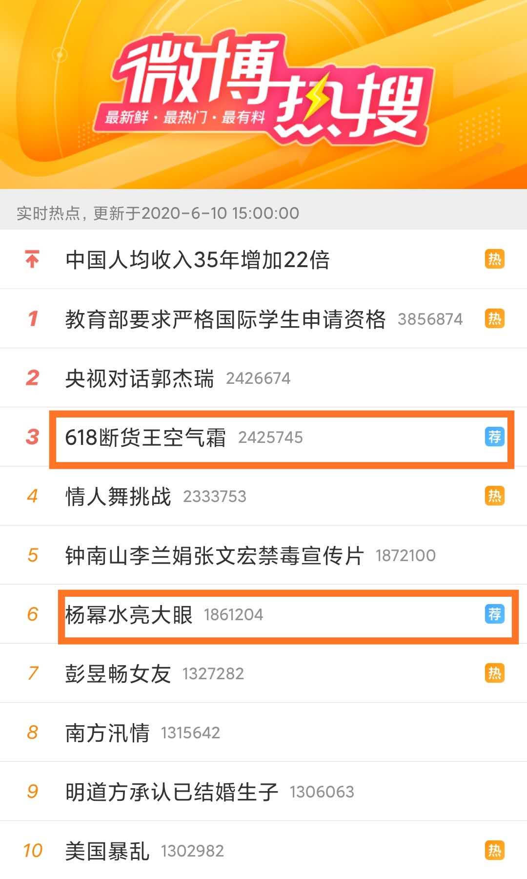 如何查看微博熱搜記錄