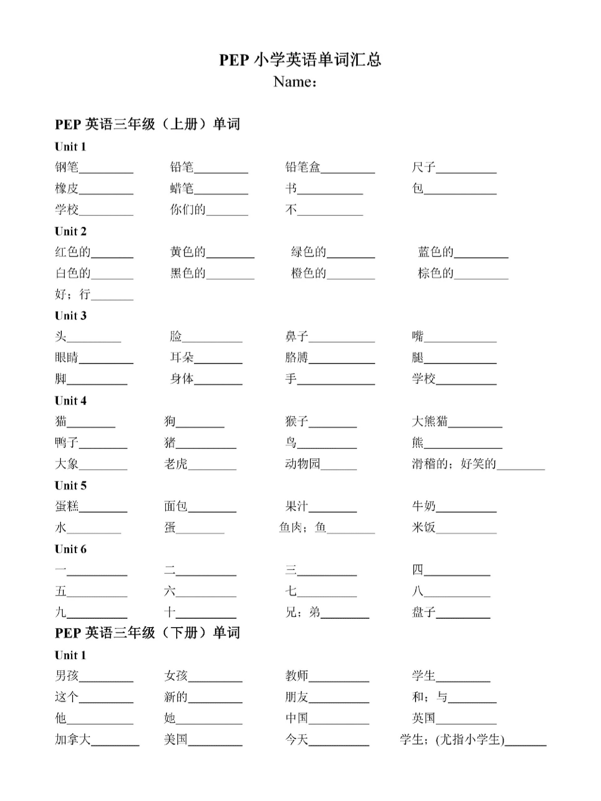 年級的英語怎么讀year