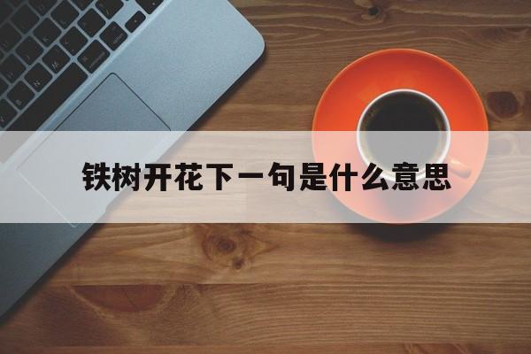 鐵樹開花的后半句